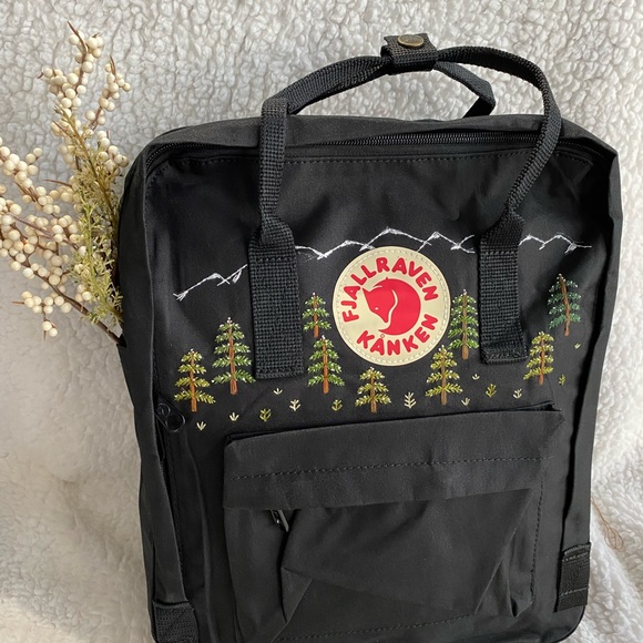 Fjallraven kanken embroidery classi handmade bag - Picture 3 of 5
